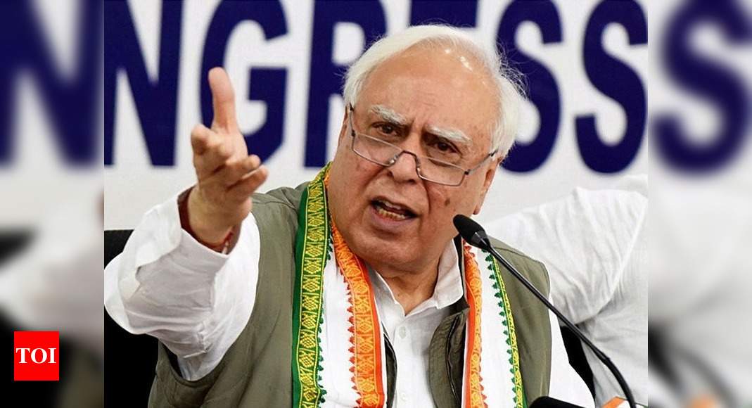 Eyes wide shut: Kapil Sibal attacks Congress leadership as ex-MP Sushmita Dev quits party | India News - Times of India