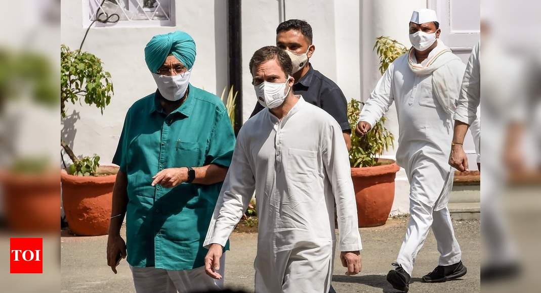 Curious case of Rahul Gandhi’s Twitter absence: Unlocked but unavailable | India News - Times of India