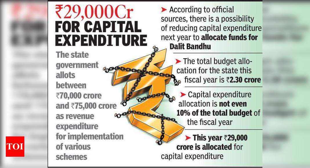 Dalit Bandhu will make a dent in state budget, say experts | Hyderabad News - Times of India