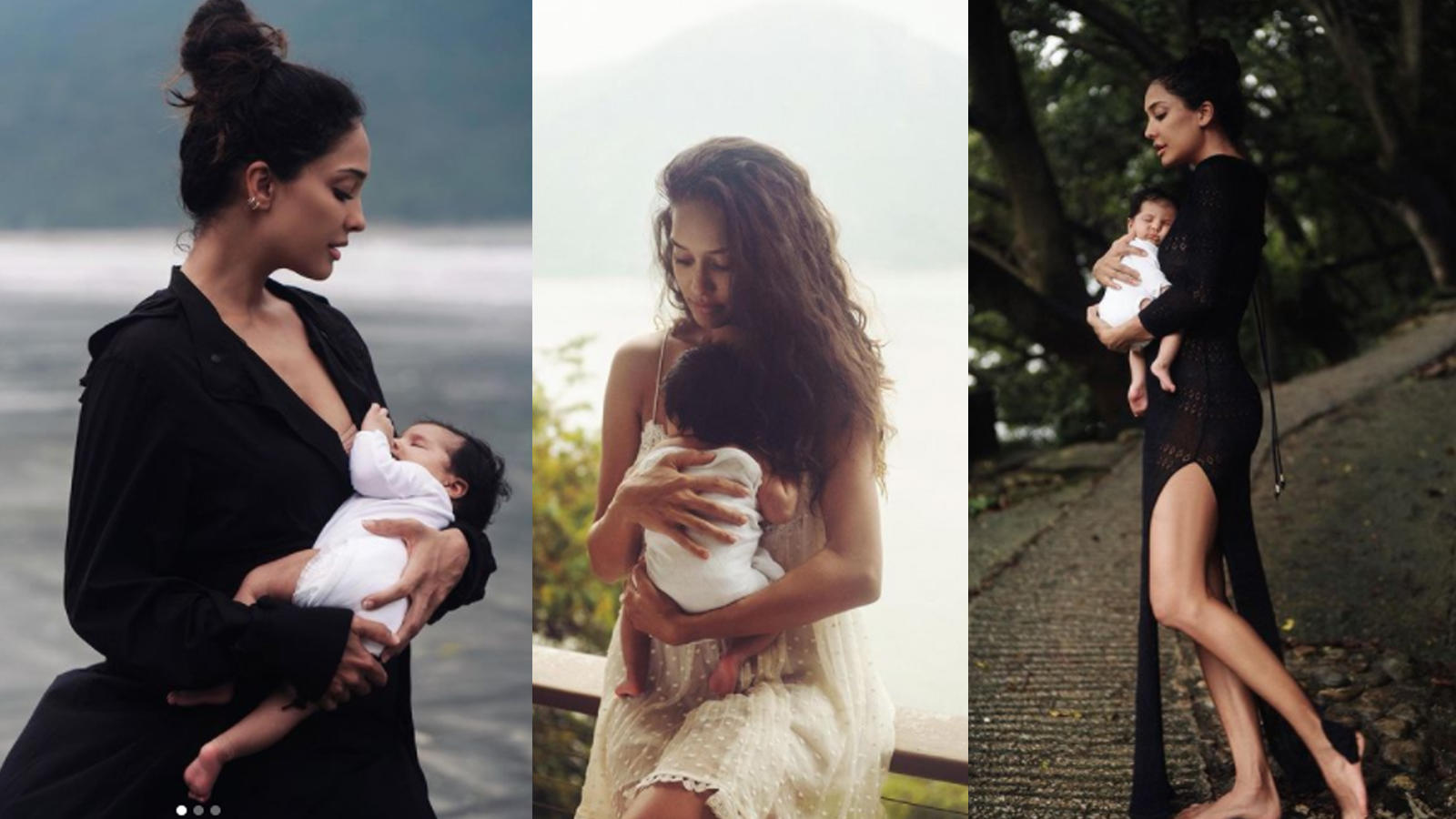 Lisa Haydon calls newborn girl Lara 'heavenly perfection' as she shares first glimpse of her on social media | Hindi Movie News - Bollywood - Times of India