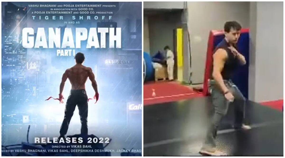 Tiger Shroff shares sneak peek into action prep for Ganapath: This is just the beginning | Entertainment News,The Indian Express