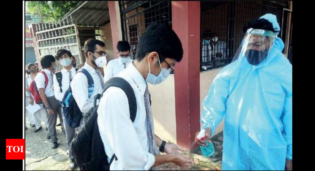 Campuses spring to life as schools reopen after Covid-19 second wave | Lucknow News - Times of India