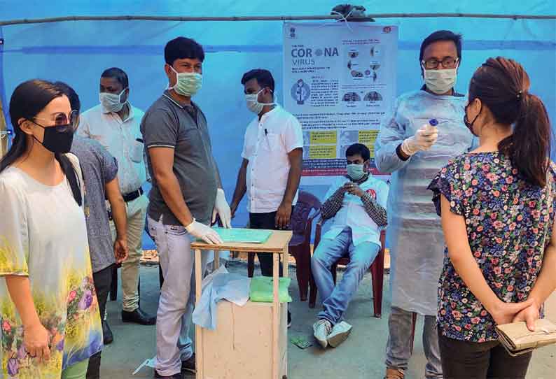 Corona for 763 people in Assam today 1169 discharged || அசாமில் நேற்று 763 பேருக்கு கொரோனா; 1,169 பேர் டிஸ்சார்ஜ்