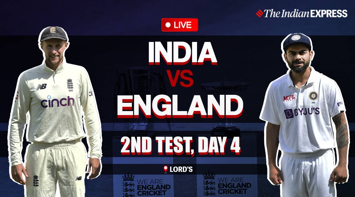 IND vs ENG 2nd Test Live Score, India vs England 2nd Test Live Cricket Score Streaming Online: IND vs ENG Match Live Scorecard