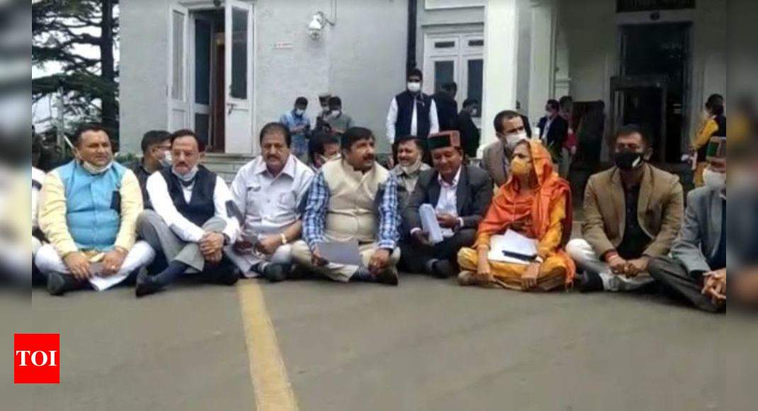 Himachal Pradesh: Congress seeks removal of Speaker for being partial, gives notice for his removal | Shimla News - Times of India