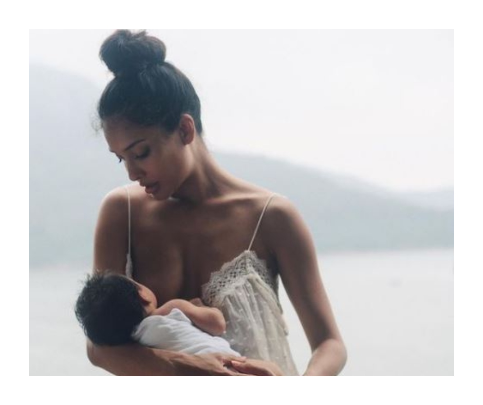 Fans praise Lisa Haydon as she shares breastfeeding pics with newborn daughter Lara | See photos