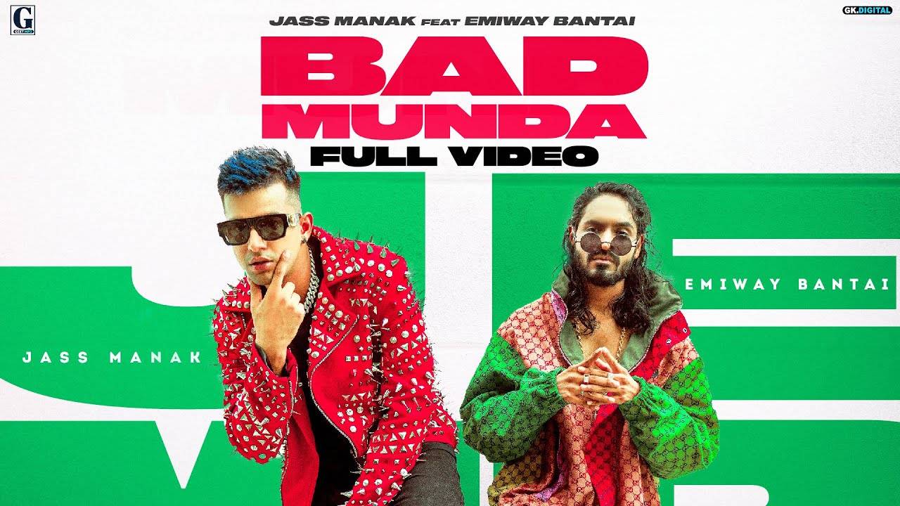 Punjabi Gana 2021: Latest Punjabi Song 'Bad Munda' Sung by Jass Manak Featuring Emiway Bantai  | Punjabi Video Songs - Times of India