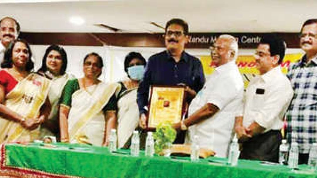 എ.വി. അനൂപിന് കർമശ്രേഷ്ഠ പുരസ്കാരം | 15Aug2021