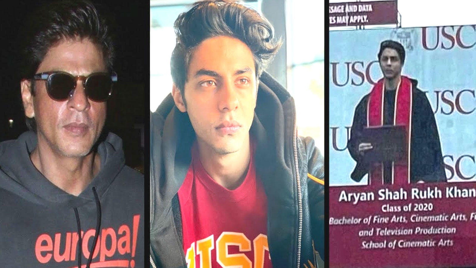 Shah Rukh Khans elder son Aryan Khan looks like an exact copy of actor in this viral post | Hindi Movie News - Bollywood - Times of India