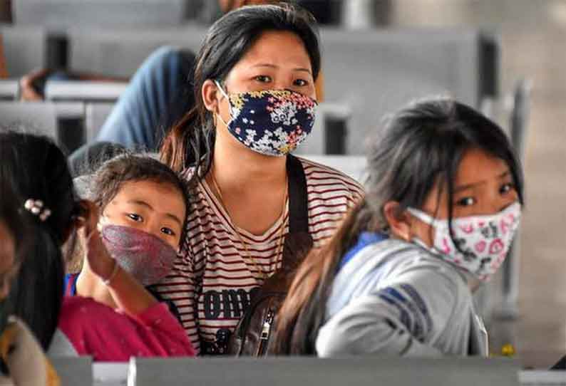 Corona for 755 people in Assam yesterday 969 discharged || அசாமில் நேற்று 755 பேருக்கு கொரோனா; 969 பேர் டிஸ்சார்ஜ்