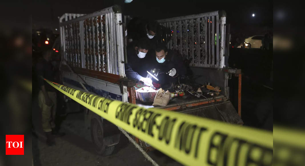 Pakistan: 13 killed, several injured in Karachi grenade attack - Times of India