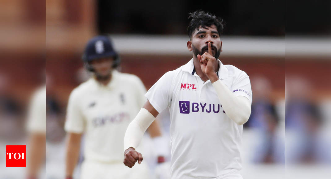 India vs England: Mohammed Siraj silences critics in style as four-pacer theory bears fruit | Cricket News - Times of India
