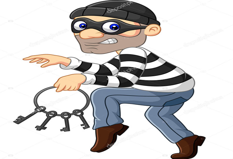 4 lakh robbery || தனியாருக்கு சொந்தமான ஓட்டலில் ரூ.4 லட்சம் கொள்ளை