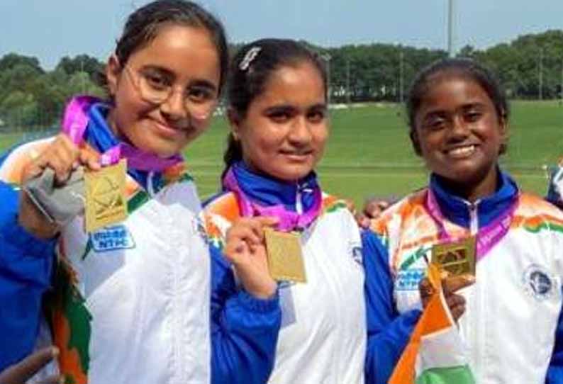 India wins 3 gold medals in World Youth Archery || உலக இளையோர் வில்வித்தையில் இந்தியா 3 தங்கம் வென்றது