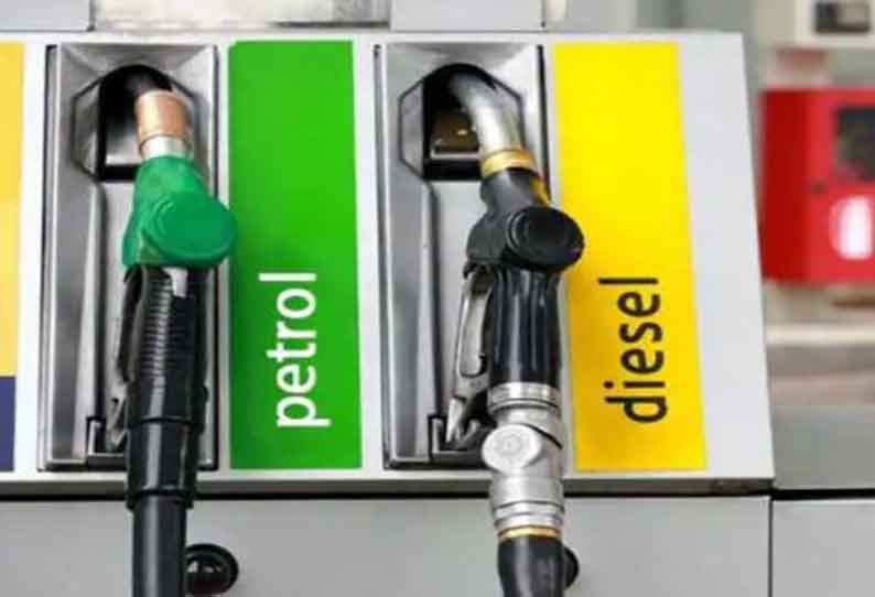 Petrol price in Chennai has come down to less than Rs 100 || சென்னையில் பெட்ரோல் விலை ரூ.100-க்கு கீழ் குறைந்தது