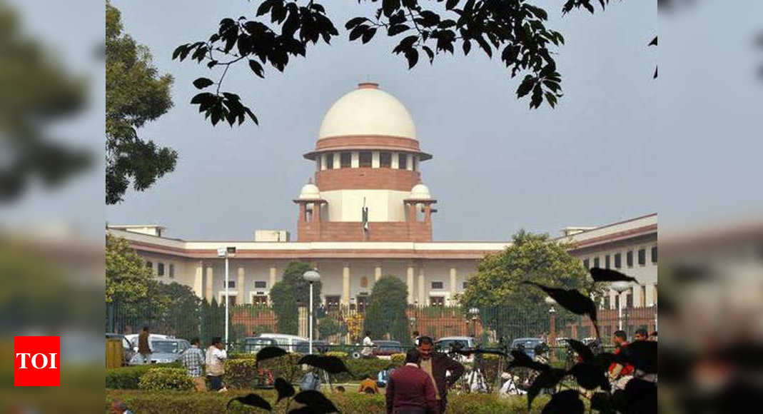 Draft notification on banning plastic of less-than-100-micron thickness issued: Centre to Supreme Court | India News - Times of India