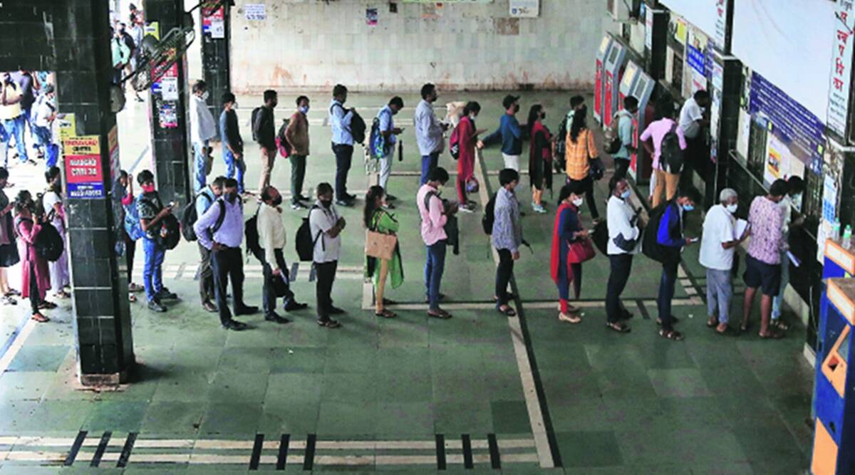 Mumbai train services resume, record sale of monthly passes, passenger surge expected | Cities News,The Indian Express