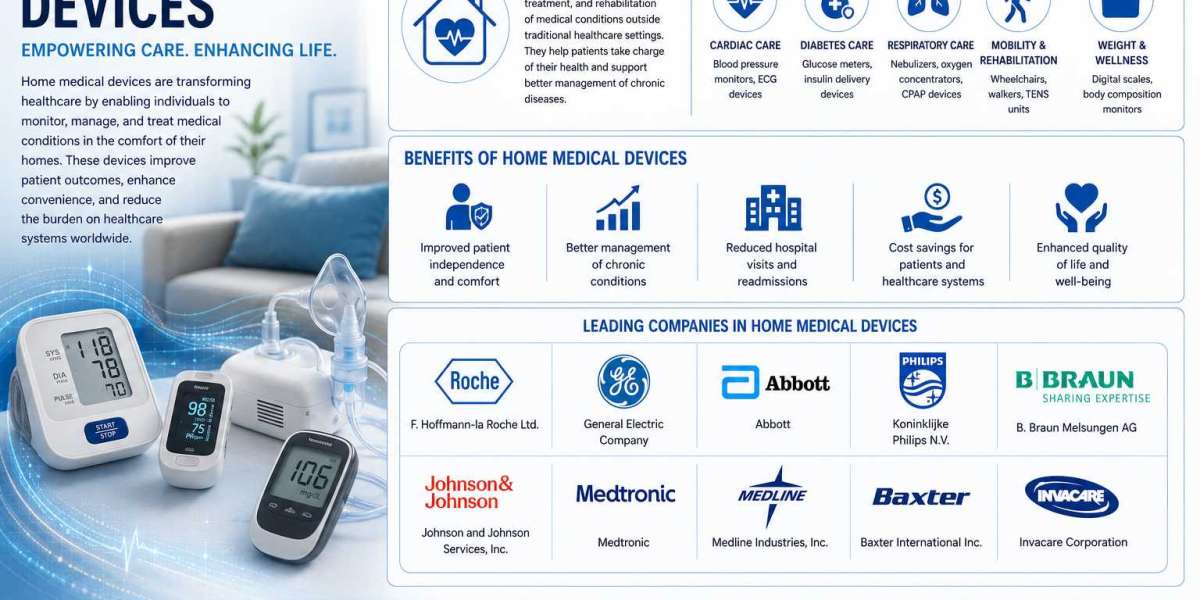 United States Home Medical Devices Market Growth Forecast 2034: Market Size, Share, and Future Opportunities