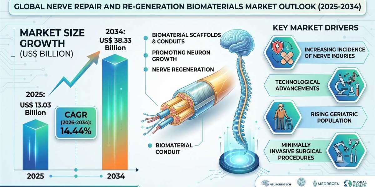 North America Nerve Repair and Regeneration Biomaterials Market: Growth Outlook to 2034