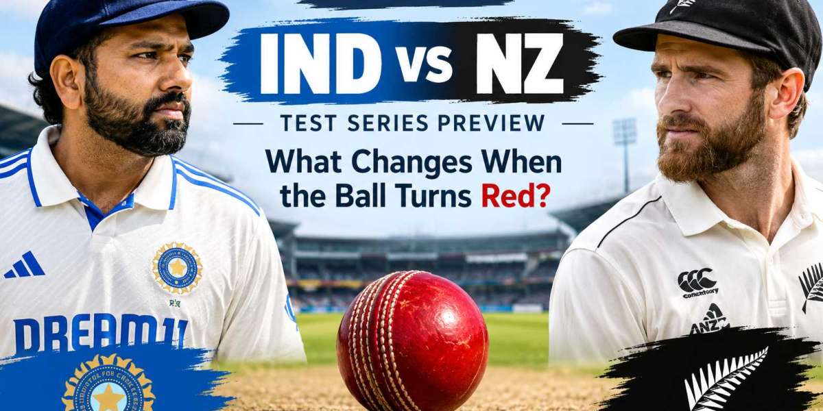 Cricbet99 IND vs NZ Test Series Preview: What Changes When the Ball Turns Red?