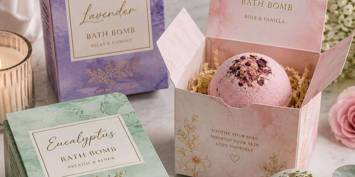 Get Custom Bath Bomb Boxes for Premium Product Packaging