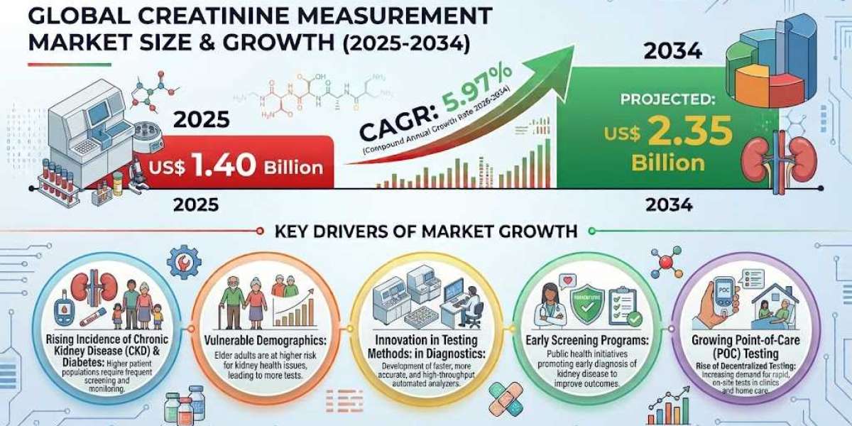 US Creatinine Measurement Market Growth Supported by Rising Chronic Kidney Disease Screening Programs