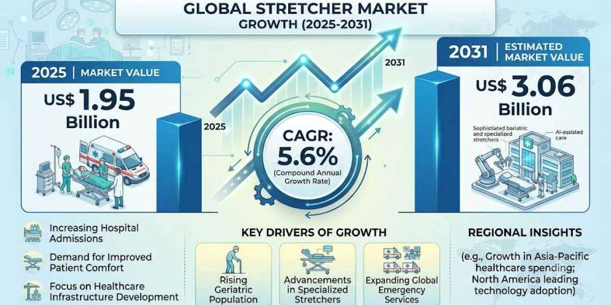 Smart and Powered Stretchers: The Next Frontier in Patient Handling Solutions