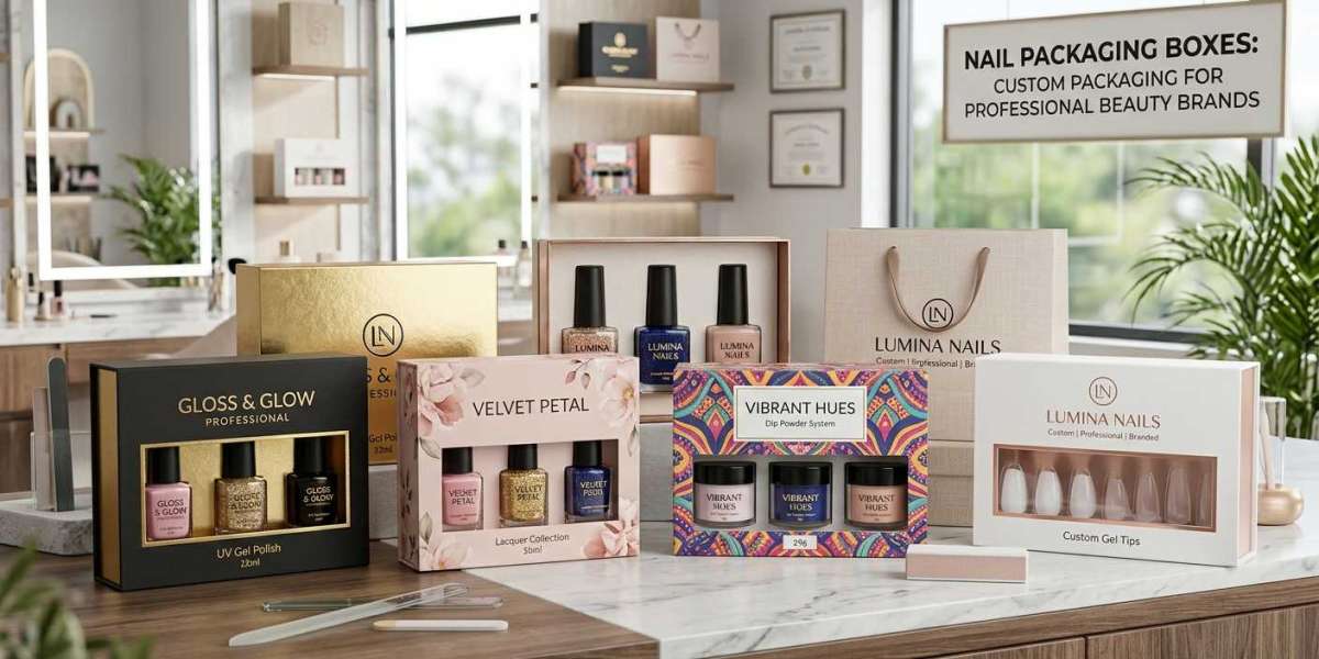 Nail Packaging Boxes: Custom Packaging for Professional Beauty Brands