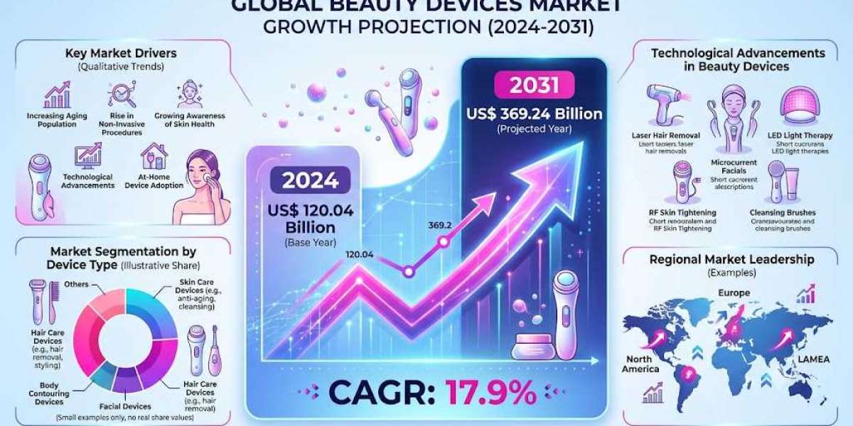 From Skin Rejuvenation to Hair Removal: Trends Shaping the US$ 369.24 Billion Beauty Devices Market